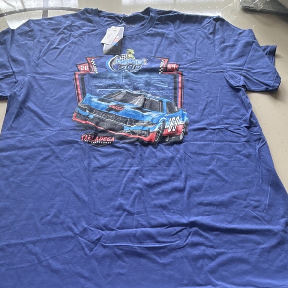 NASCAR GEICO 500 Talladega Blue T-Shirt XL